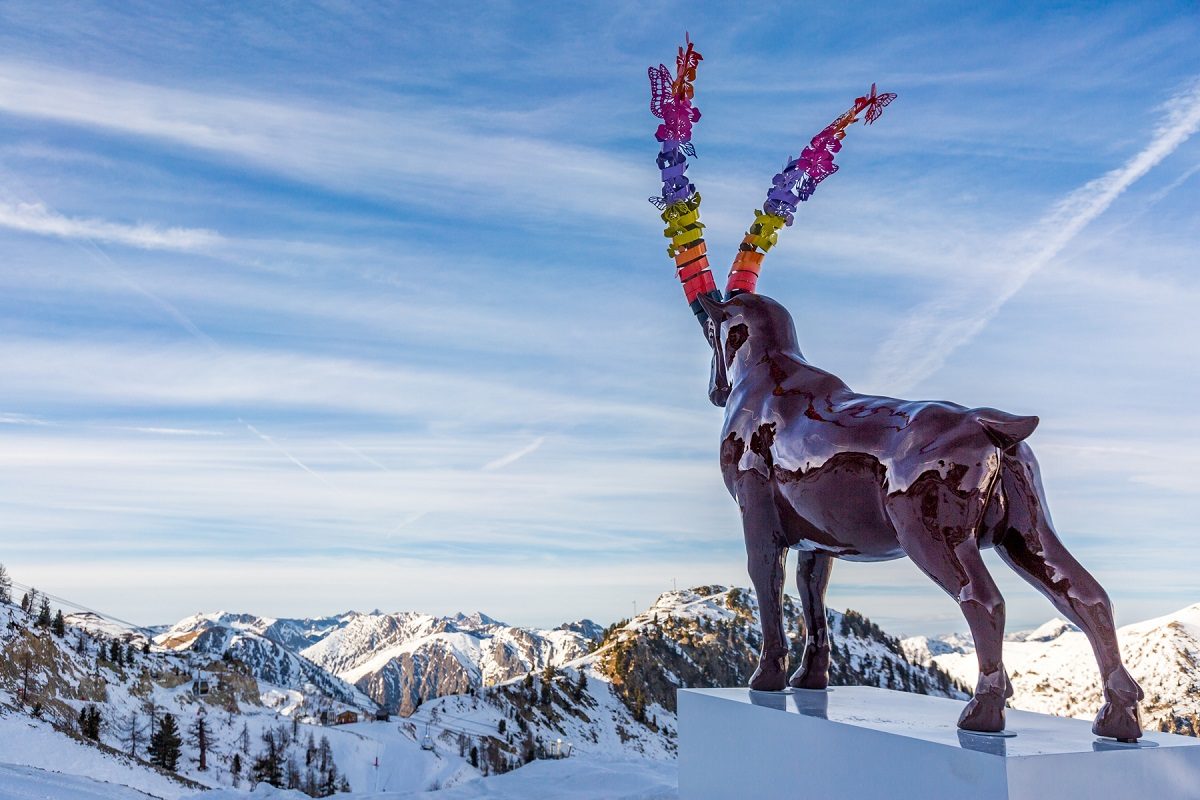 Partie 1 – Des œuvres monumentales ont envahi les pistes de ski d’ Isola 2000