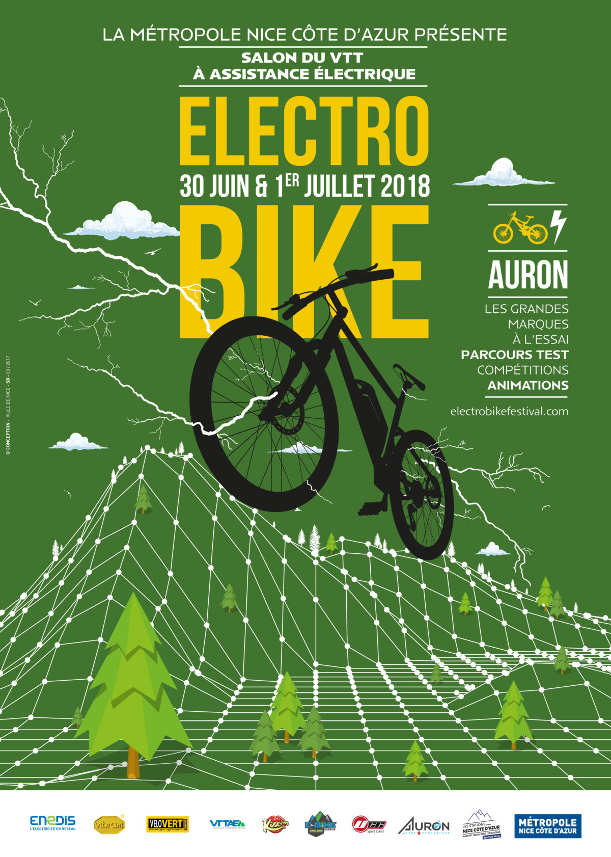 Samedi 30 juin et Dimanche 1er juillet : direction Auron pour le Salon Electro Bike!