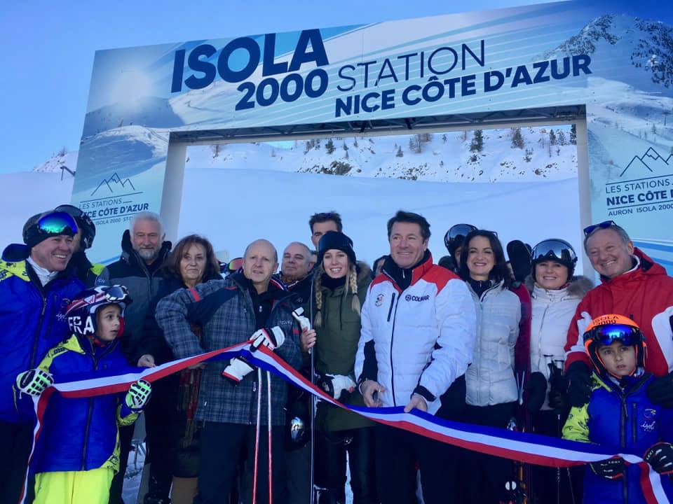 Retour en images sur l’inauguration de la piste de compétition FIS