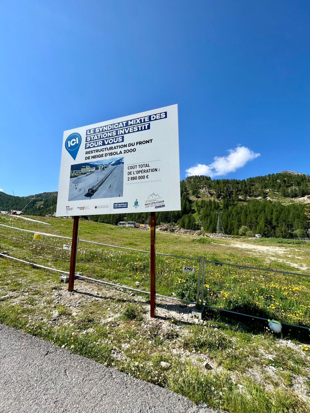 Le Front de Neige d’Isola 2000 se refait une beauté